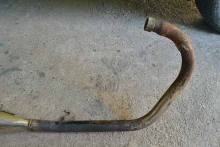 ท่อไอเสีย kawasaki boss