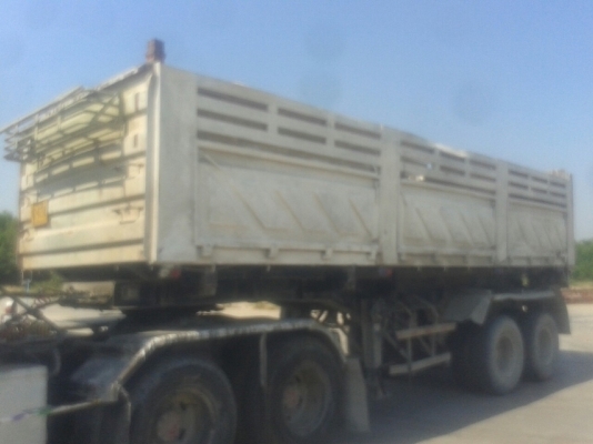 หางดัมพ์สามมิตร 2 เพลา เพลาเหลี่ยม ภาษีครบ เอกสารและเล่มพร้อม