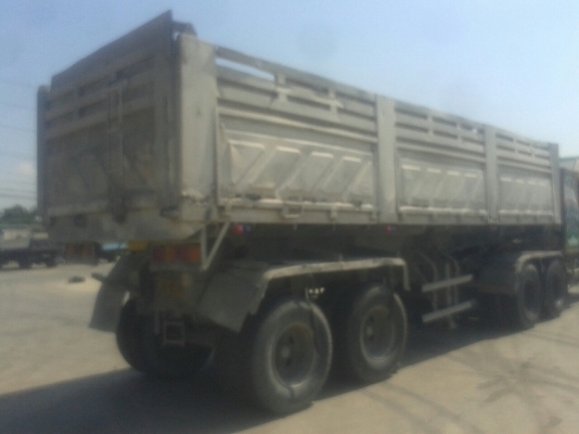 หางดัมพ์สามมิตร 2 เพลา เพลาเหลี่ยม ภาษีครบ เอกสารและเล่มพร้อม