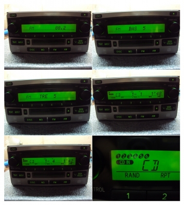 ขาย วิทยุ-CD-MD ของโตโยต้า