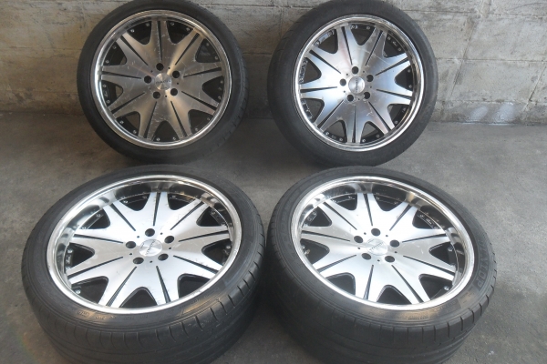 ล้อแม็ก19นิ้ว5รู114 พร้อมยาง สวยๆ 4 ล้อ ราคา 9900 บาท