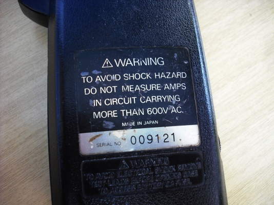 KYORITSU แคลมพ์มิเตอร์ชนิดเข็มวัด รุ่น 2608 KYORITSU แคลมพ์มิเตอร์ชนิดเข็มวัด รุ่น 2608