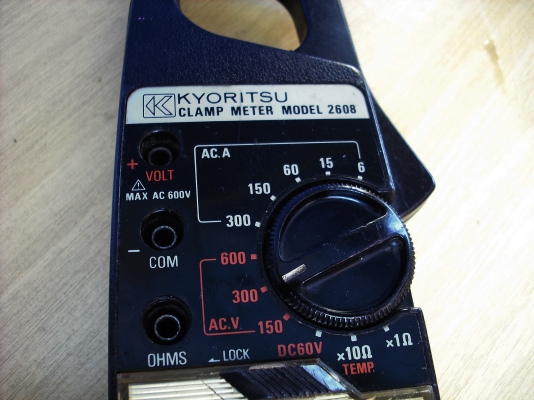 KYORITSU แคลมพ์มิเตอร์ชนิดเข็มวัด รุ่น 2608 Made in Japan KYORITSU แคลมพ์มิเตอร์ชนิดเข็มวัด รุ่น 2608 Made in Japan