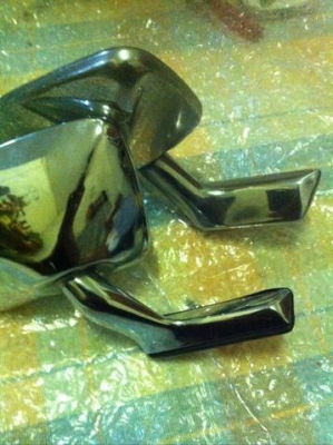 กระจกมองข้างเบนซ์ทับ8 w114 w115 รุ่นมีหูช้างของใหม่งานนอก