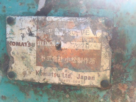 ขายโคมัสสุpc30-7e เครื่องดี ปั้มนิ้วแรงดี เอวแน่นๆครับ มีลายกระแทก