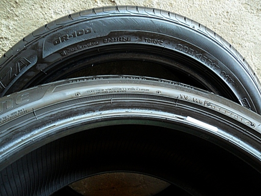 ยางขอบ17  บริดสโตน 225-45-R17ลงพื้นปี15 (4เส้น 4,600)