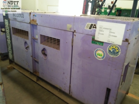 AIRMAN SDG100S 7614ชม. เครื่องปั่นไฟเก่าญี่ปุ่นไม่เคยใช้งานในไทยครับ