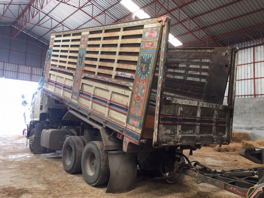 ขายรถ22ล้อดั้มพ์ HINO FM1ANLD เครื่อง 344แรงม้ากับหาง ST ปี52 สนใจโทร 081-970-1072