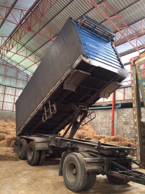 ขายรถ22ล้อดั้มพ์ HINO FM1ANLD เครื่อง 344แรงม้ากับหาง ST ปี52 สนใจโทร 081-970-1072