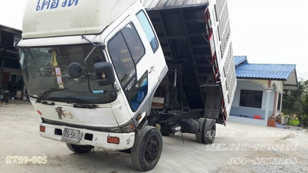 ขายด่วน รถบรรทุก 6 ล้อ HINO FC144 170 แรง ดั้มเกษตร สภาพสวยพร้อมใช้งาน ราคาสุดคุ้ม
