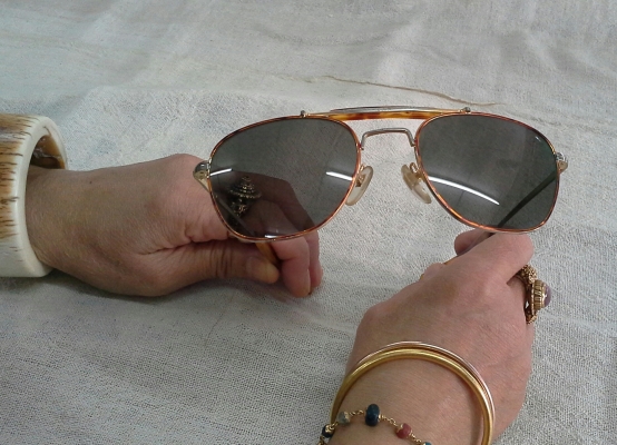 แว่นตาเสืออากาศตัวบิดา! รุ่นหายาก! AO SKYMASTER TORTUGA 20KGP USA