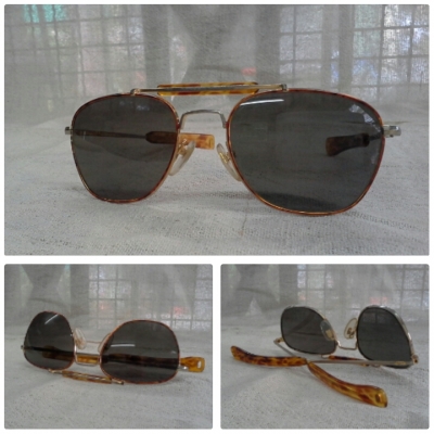 แว่นตาเสืออากาศตัวบิดา! รุ่นหายาก! AO SKYMASTER TORTUGA 20KGP USA