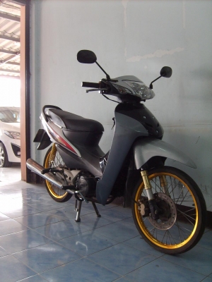 Honda wave 100 ubox ปี49 (gr-bl)