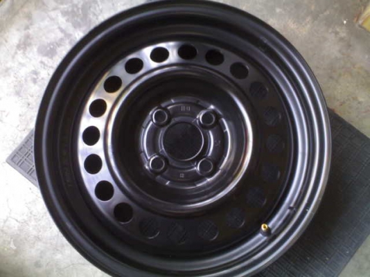 ล้อกะทะ jazz เหมือนใหม่เอี่ยม 4 วง