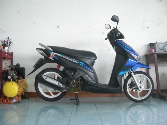 ขาย honda click ปี 50 (blue)
