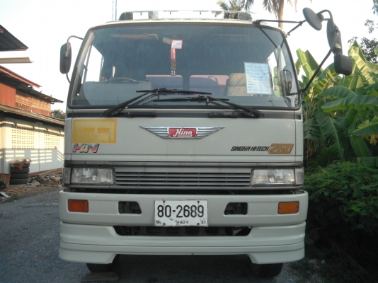 ขายรถ10 ล้อดัมพ์ HINO 2K เครื่อง K13D = 260 แรง กระบะดัมพ์เหล็ก สามมิตร คัชซีสวย ขับดีมาก