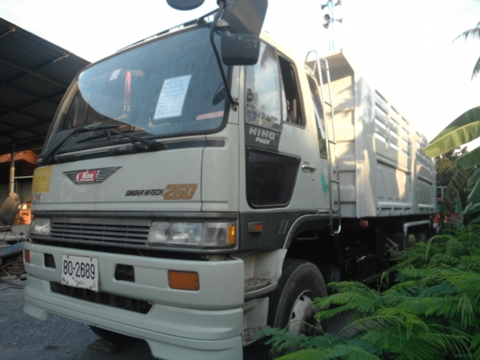 ขายรถ10 ล้อดัมพ์ HINO 2K เครื่อง K13D = 260 แรง กระบะดัมพ์เหล็ก สามมิตร คัชซีสวย ขับดีมาก