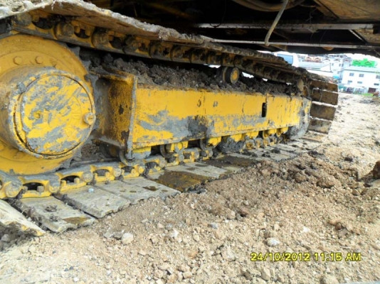 Komatsu PC120-3 เก็บแล้ว,สภาพทั่วไป,ทำงานอยู่หน้างาน