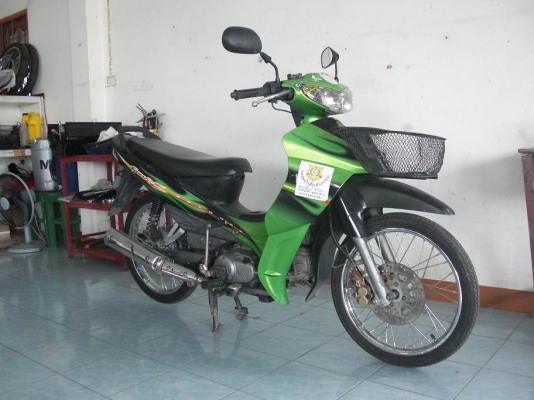 Yamaha Spark 110cc.(gr-bl) ปี47 สตาร์ทมือ
