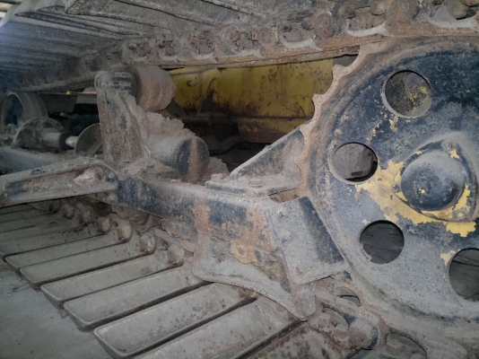 ขายรถแทรกเตอร์ MITSUBISHI BD2G แทรกใหญ่ ใบมีดสไลย์มใช้ พร้อ