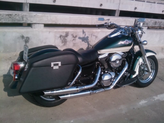 ขาย kawasaki รุ่น vulcan 1500 cc. ปี 1998 ทะเบียนแท้ ราคา 230,000 บาท