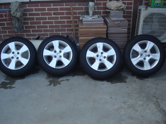 ขายล้อแม็ก Honda Jazz พร้อมยาง 4 วง 175/65R15