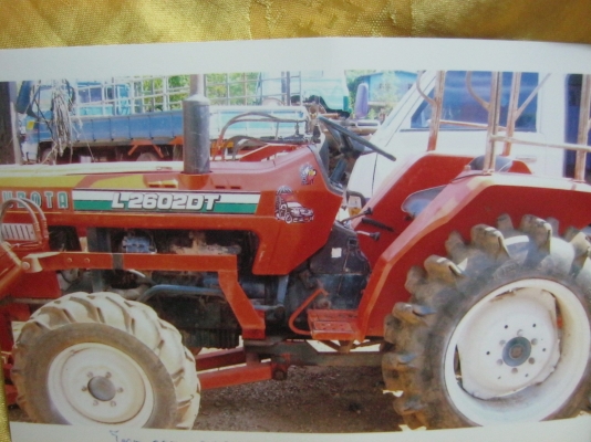 ขายด่วนรถไถนาคูโบต้า l2602dt 4wd 2เพลาพวงมาลัยเพาเวอร์ ขายด่วนรถไถนาคูโบต้า l2602dt 4wd 2เพลาพวงมาลัยเพาเวอร์