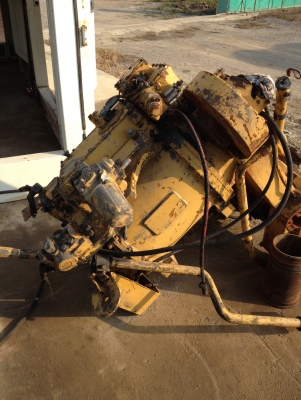 ขายเกียร์รถตักของCAT966 เก่านอกสภาพสวย