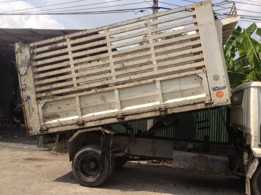 รายละเอียด ขายด่วน 6ล้อ canter ดัมพ์คอกสูง พร้อมใช้ เจ้าของขายเองครับ