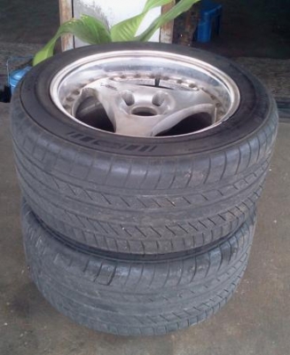 ล้อ advan ouni 4/114 พร้อมยางกว้าง91/2 ล้อ advan ouni 4/114 พร้อมยางกว้าง91/2