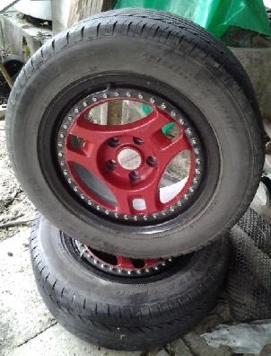 ล้อขอบ16 พร้อมยาง ขายถูกๆล้อนอก
