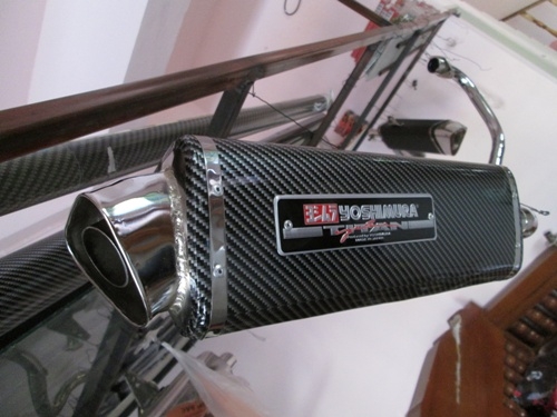 ท่อcbr250  ท่อกลม (ปิดการขาย ขายแล้วจ๊ะ)