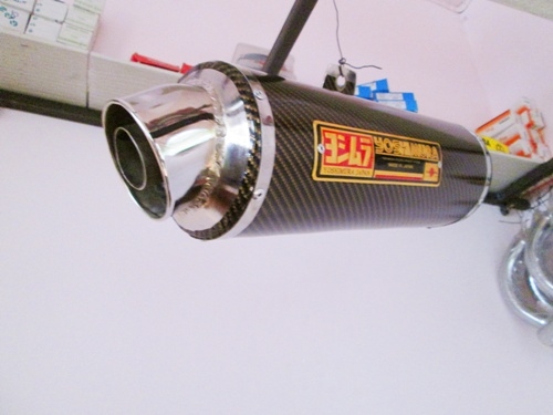 ท่อcbr250  ท่อกลม (ปิดการขาย ขายแล้วจ๊ะ)