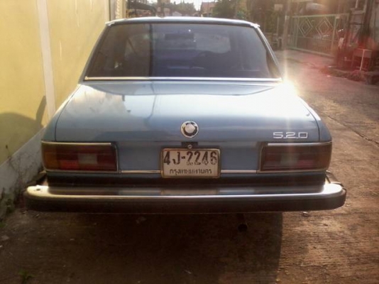ลดราคาสุดท้าย bmw 520 e12 v.2 เครื่อง j 60,000 บาท สีเพิ่งทำมาใหม่เอี่ยม