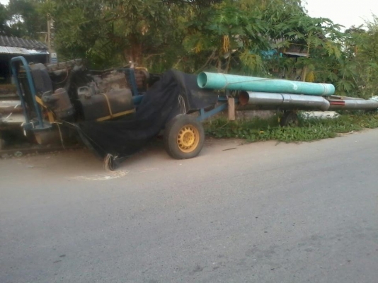 ขายท่อสูบน้ำขนาดใหญ่ แบบขับได้คับ ตามรูปเลย