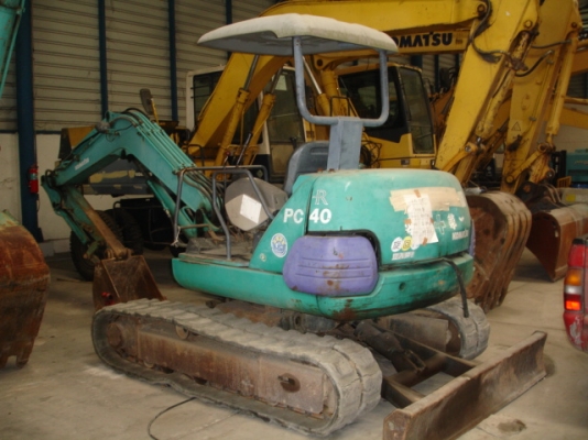 รถขุดเล็ก KOMATSU PC40-7 สภาพดีนำเข้าจากญี่ปุ่น