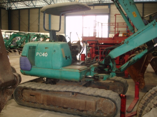 รถขุดเล็ก KOMATSU PC40-7 สภาพดีนำเข้าจากญี่ปุ่น