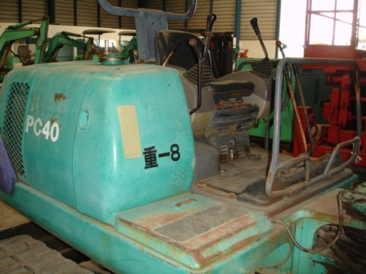 รถขุดเล็ก KOMATSU PC40-7 สภาพดีนำเข้าจากญี่ปุ่น