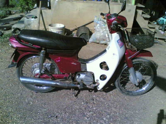 ขายฮอนด้าดรีมคุรุสภา(แดง) ทะเบียนเต็มพร้อมชุดโอน เครื่องดีมากอะไหร่ครบ  ขาย 11500 บาท