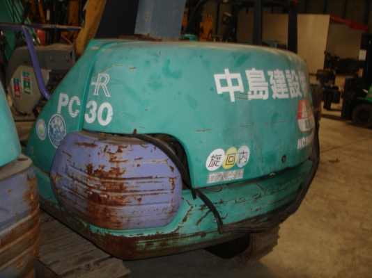 รถขุดเล็ก KOMATSU PC30-7E สภาพดีนำเข้าจากญี่ปุ่น