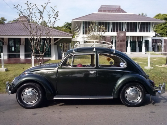 ขายรถเต่าตาหวานปี66 สีเขียวเข้ม ภายในสีแดงสภาพสวย แต่งแบบเดิมๆ