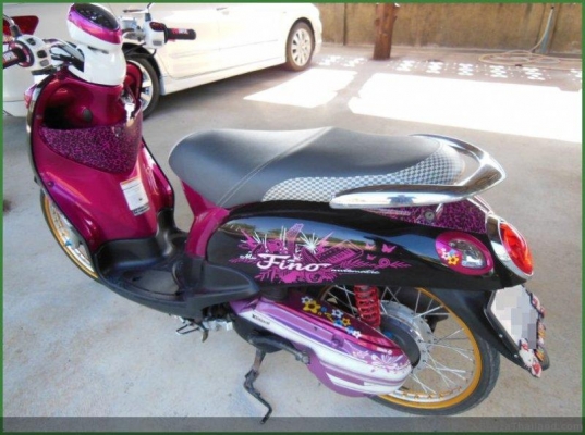 Fino ปลายปี 53 เดิมๆ ท่อสวิงอาร์ม