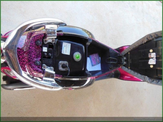 Fino ปลายปี 53 เดิมๆ ท่อสวิงอาร์ม