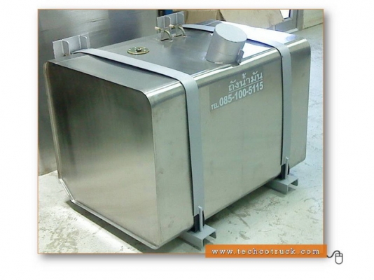 ถังน้ำมัน ... กันขโมย ... สแตนเลส 304 HL * 2 mm.