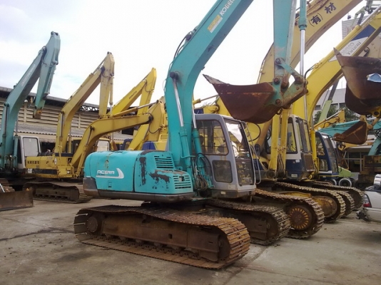 รถขุดดิน SK120-3 ไฟว์ ซูเปอร์ แท็กซ์ใหญ่ อาร์มยาว โทร.081-373-0559