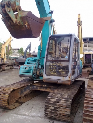 รถขุดดิน SK120-3 ไฟว์ ซูเปอร์ แท็กซ์ใหญ่ อาร์มยาว โทร.081-373-0559