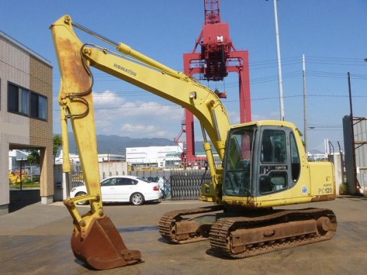 รถขุดดิน PC120-6 สภาพสวย อาร์มยาว โทร.081-373-0559