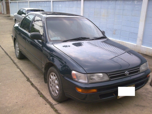 ขายtoyota ae101 เกียร์ออโต้ สีเขียว