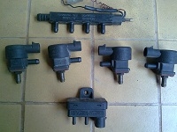 ขายชุดหัวฉีด romano มือสอง หัวฉีด4หัว รางหัวฉีด แม๊ป