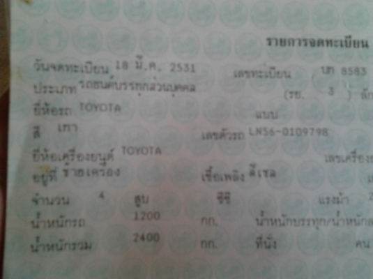 ขาย กระบะตอนเดียว ฮีโร่ 2.45Dปี31 ไมล์2หลุม เครื่องแน่น ภายในสวย แอร์เย็น คัสซีสวยไม่ผุไม่ดาม พร้อมใช้งาน ***ขายแล้วครับ ขอบคุณTruck2hand